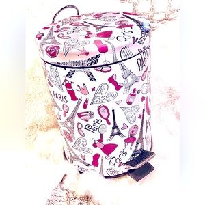 Paris theme Glam Trash Can
